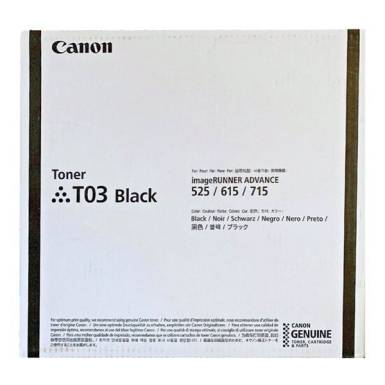 Canon T03 Black toner 2725C001 Canon T03 Black toner 2725C001