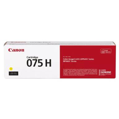 Canon 075 H Yellow toner 6366C002 Canon 075 H Yellow toner 6366C002
