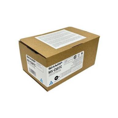 Sharp MXC50TC/MX-C50TC Cyan toner MXC50TC Sharp MXC50TC/MX-C50TC Cyan toner MXC50TC