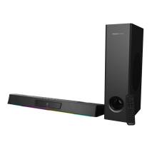 Creative Sound Blaster Katana V2X Tri-amplified Multi-channel Super X-Fi Gaming Soundbar with Compact Subwoofer Black 51MF8400AA000 Creative Sound Blaster Katana V2X Tri-amplified Multi-channel Super X-Fi Gaming Soundbar with Compact Subwoofer Black 51MF8400AA000
