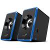 Genius SP-U125 Speaker Black/Blue 31730042402