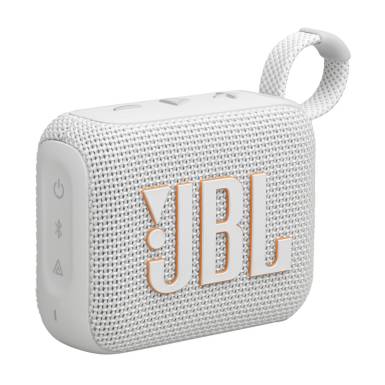 JBL Go 4 Ultra-Portable Bluetooth Speaker White JBLGO4WHT JBL Go 4 Ultra-Portable Bluetooth Speaker White JBLGO4WHT