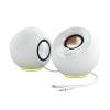 Creative Pebble SE 2.0 USB-C Powered PC Speakers with RGB Lighting White 51MF1725AA001