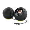 Creative Pebble SE 2.0 USB-C Powered PC Speakers with RGB Lighting Black 51MF1725AA000
