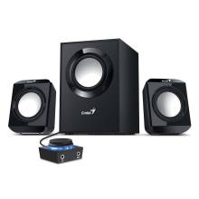 Genius SW-2.1 300 II hangszóró Black 31730053401 Genius SW-2.1 300 II hangszóró Black 31730053401