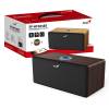 Genius SP-HF505BT Bluetooth Speaker Dark Brown Wood 31730056404
