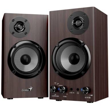 Genius SP-HF520BT Bluetooth Speaker Dark Wood 31730054401 Genius SP-HF520BT Bluetooth Speaker Dark Wood 31730054401