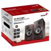 Genius SP-HF520BT Bluetooth Speaker Dark Wood 31730054401