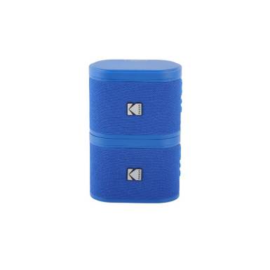 Kodak BRIXBL2 Soundbrix Mini Bluetooth Coloured Portable Two Speakers Blue KO-BRIXBL2 Kodak BRIXBL2 Soundbrix Mini Bluetooth Coloured Portable Two Speakers Blue KO-BRIXBL2