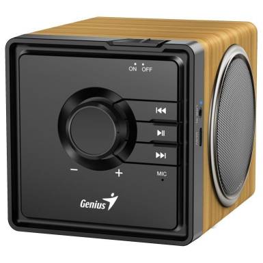 Genius SP-916BT Bluetooth Speaker Pine Wood 31730057400 Genius SP-916BT Bluetooth Speaker Pine Wood 31730057400