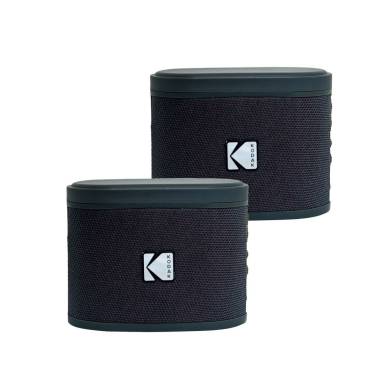 Kodak BRIXBK2 Soundbrix Mini Bluetooth Coloured Portable Two Speakers Black BRIXBK2 Kodak BRIXBK2 Soundbrix Mini Bluetooth Coloured Portable Two Speakers Black BRIXBK2