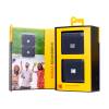 Kodak BRIXBK2 Soundbrix Mini Bluetooth Coloured Portable Two Speakers Black BRIXBK2