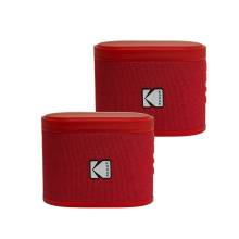 Kodak BRIXRD2 Soundbrix Mini Bluetooth Coloured Portable Two Speakers Red KO-BRIXRD2 Kodak BRIXRD2 Soundbrix Mini Bluetooth Coloured Portable Two Speakers Red KO-BRIXRD2