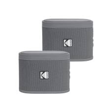 Kodak BRIXG2 Soundbrix Mini Bluetooth Coloured Portable Two Speakers Grey KO-BRIXGR2 Kodak BRIXG2 Soundbrix Mini Bluetooth Coloured Portable Two Speakers Grey KO-BRIXGR2