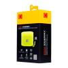 Kodak BRIXYL2 Soundbrix Mini Bluetooth Coloured Portable Two Speakers Yellow KO-BRIXYL2