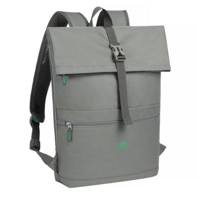 RivaCase 5567 Gremio Eco Rolltop 15L backpack 15,6" Grey 5567 GREY
