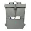 RivaCase 5567 Gremio Eco Rolltop 15L backpack 15,6" Grey 5567 GREY