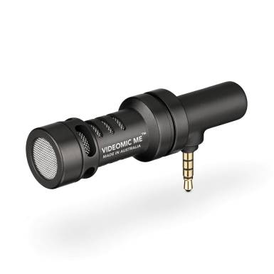 Rode VideoMic Me Compact Microphone for Mobile Devices Black 400410005 Rode VideoMic Me Compact Microphone for Mobile Devices Black 400410005
