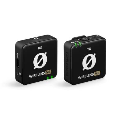 Rode Wireless ME Compact Wireless Microphone System Black WIRELESS ME Rode Wireless ME Compact Wireless Microphone System Black WIRELESS ME