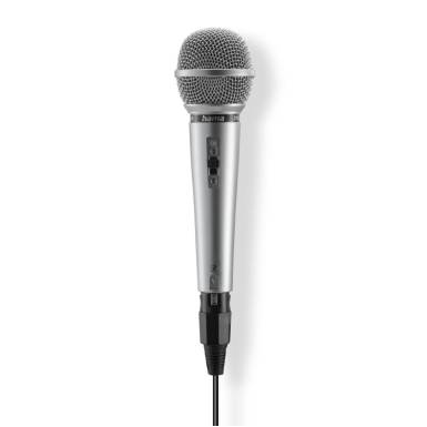 Hama Jam-Star Microphone Silver 00046004 Hama Jam-Star Microphone Silver 00046004