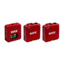 Rode Wireless GO III Compact Wireless Microphone System Red WIGOGEN3-RED
