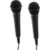 Hama Karaoke Microphone Set Black 00046002