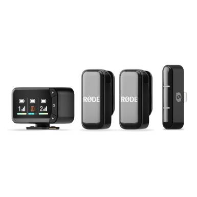 Rode Wireless Micro Camera Kit Ultra-compact Wireless Microphone Black WIMICROCKIT Rode Wireless Micro Camera Kit Ultra-compact Wireless Microphone Black WIMICROCKIT