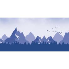 Gembird Mountains Gaming Eg&eacute;rpad MP-PL-MOUNTAINS-XL-01