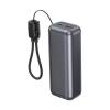 Gembird PB10-PD20-LCD-02 10000mAh PowerBank Space Grey PB10-PD20-LCD-02