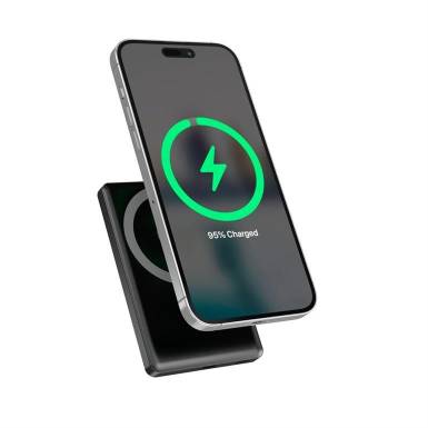 Gembird PB10-WPC15M-LCD-01 10000mAh Wireless PowerBank Black PB10-WPC15M-LCD-01 Gembird PB10-WPC15M-LCD-01 10000mAh Wireless PowerBank Black PB10-WPC15M-LCD-01