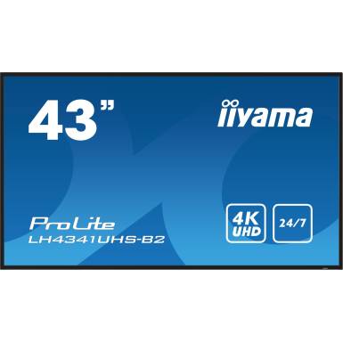 iiyama 43" ProLite LH4341UHS-B2 IPS LED Display LH4341UHS-B2 iiyama 43" ProLite LH4341UHS-B2 IPS LED Display LH4341UHS-B2