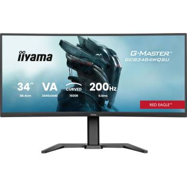 iiyama 34" G-Master GCB3484WQSU-B2 LED Curved GCB3484WQSU-B2 iiyama 34" G-Master GCB3484WQSU-B2 LED Curved GCB3484WQSU-B2