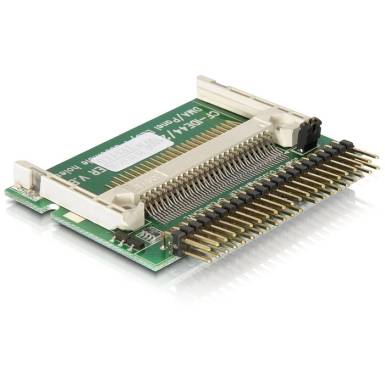 DeLock IDE 44 pin male to Compact Flash Card Reader 91655 DeLock IDE 44 pin male to Compact Flash Card Reader 91655
