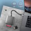 AXAGON CRE-S3C SUPERSPEED USB-C UHS-II Card Reader Black CRE-S3C