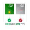 AXAGON CRE-SM3N Smart Card Flatreader Black CRE-SM3N