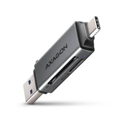 AXAGON CRE-DAC SuperSpeed USB-C + USB-A Card Reader CRE-DAC AXAGON CRE-DAC SuperSpeed USB-C + USB-A Card Reader CRE-DAC