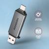 AXAGON CRE-DAC SuperSpeed USB-C + USB-A Card Reader CRE-DAC