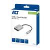 ACT AC7056 Card Reader Silver AC7056