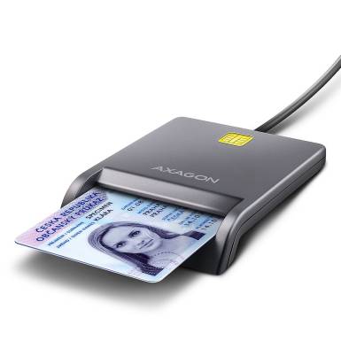 AXAGON CRE-SM3T Smart Card/ID Card FlatReader CRE-SM3T AXAGON CRE-SM3T Smart Card/ID Card FlatReader CRE-SM3T