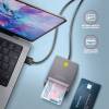 AXAGON CRE-SM3T Smart Card/ID Card FlatReader CRE-SM3T