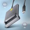 AXAGON CRE-SM3TC Smart Card/ID Card FlatReader CRE-SM3TC