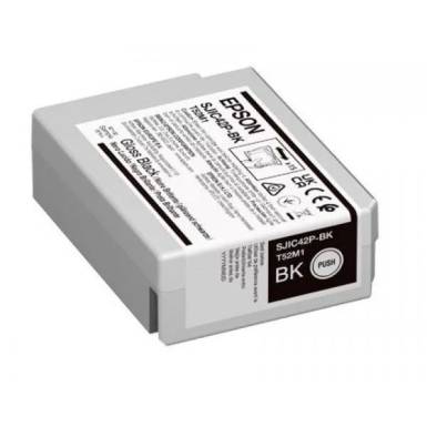 Epson SJIC42P(BK) Black tintapatron C13T52M140 Epson SJIC42P(BK) Black tintapatron C13T52M140