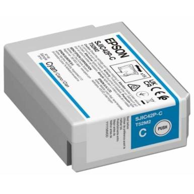 Epson SJIC42P(C) Cyan tintapatron C13T52M240 Epson SJIC42P(C) Cyan tintapatron C13T52M240