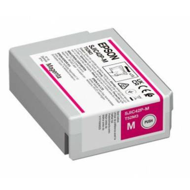 Epson SJIC42P(M) Magenta tintapatron C13T52M340