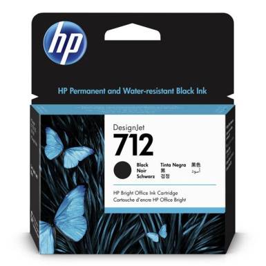 HP 3ED71A (712XL) Black tintapatron 3ED71A HP 3ED71A (712XL) Black tintapatron 3ED71A