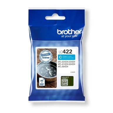 Brother LC-422C Cyan tintapatron LC422C Brother LC-422C Cyan tintapatron LC422C