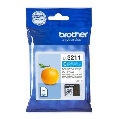 Brother LC3211C Cyan tintapatron LC3211C Brother LC3211C Cyan tintapatron LC3211C
