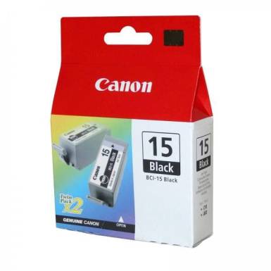 Canon BCI-15 Black tintapatroncsomag 8190A002 Canon BCI-15 Black tintapatroncsomag 8190A002