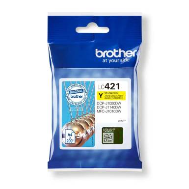 Brother LC-421 Yellow tintapatron LC421Y