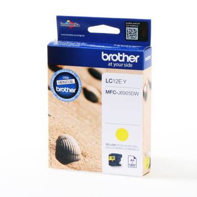 Brother LC-12EYXL Yellow tintapatron LC12EY